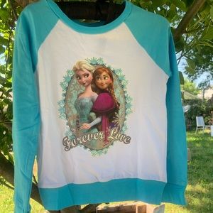 Disney frozen girls long sleeve top